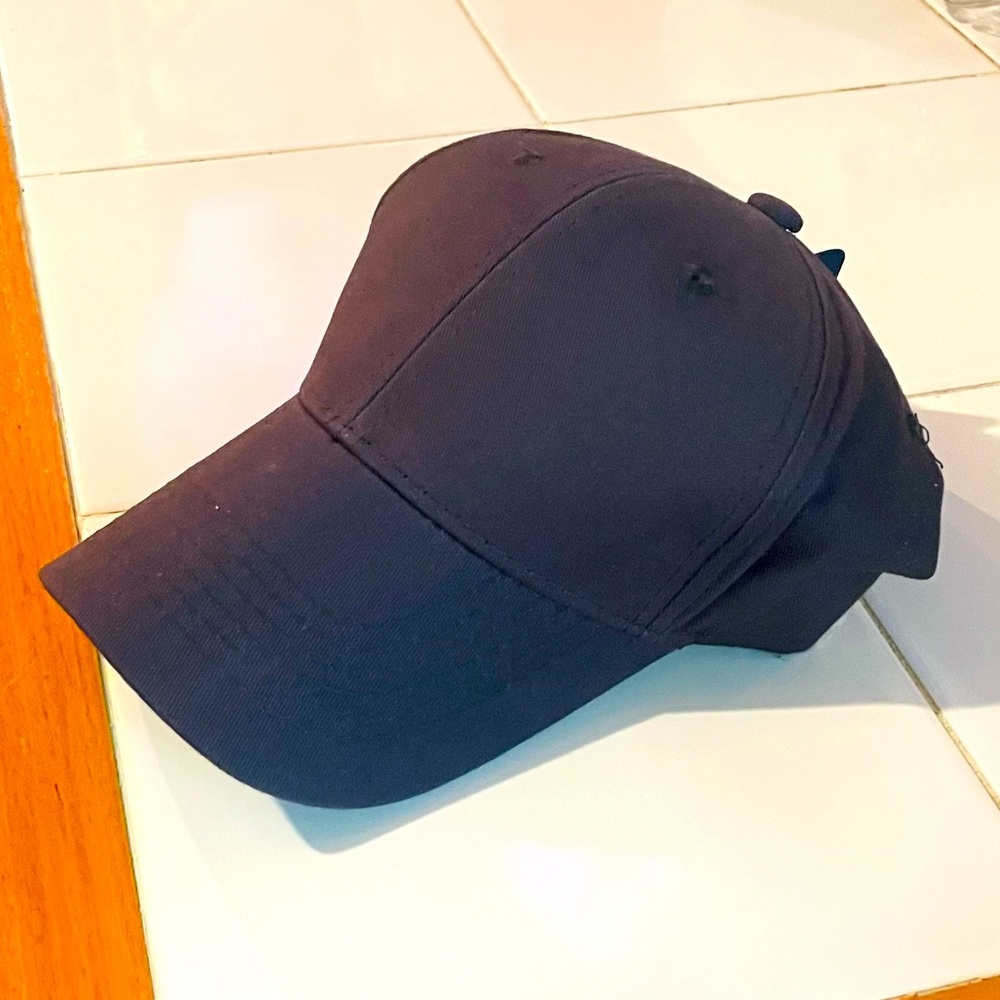 Men’s Plain Ball Cap Dark Gray